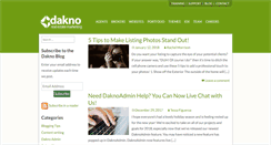 Desktop Screenshot of blog.dakno.com