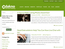 Tablet Screenshot of blog.dakno.com